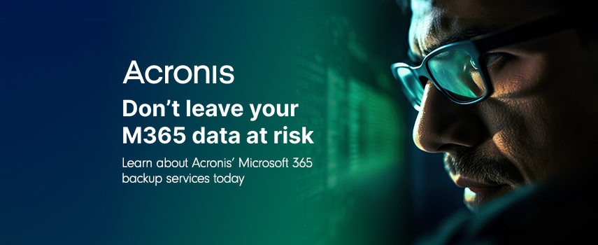 Microsoft 365 backup solutions from Acronis